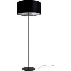 Černá stojací lampa Sotto Luce MIKA XL Silver, ⌀ 50 cm