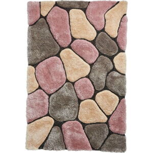 Šedo-růžový koberec Think Rugs Noble House Rock, 150 x 230 cm