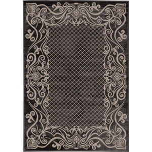 Tmavě šedý koberec 160x230 cm Soft – FD
