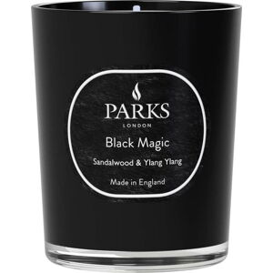Svíčka s vůní santalového dřeva a Ylang Ylang Parks Candles London Black Magic, doba hoření 45 h