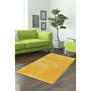Žlutý koberec Milano, 140 x 80 cm