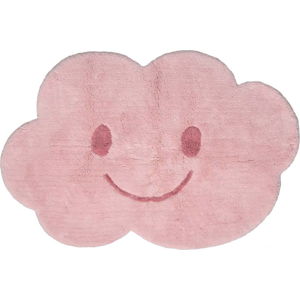Dětský růžový koberec Nattiot Nimbus, 75 x 115 cm