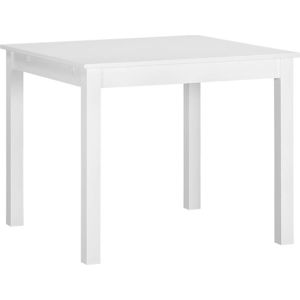 Bílý dřevěný rozkládací jídelní stůl Artemob Haily