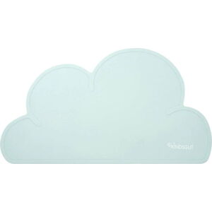 Modré silikonové prostírání Kindsgut Cloud, 49 x 27 cm