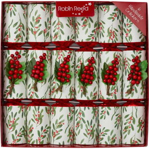 Vánoční crackery v sadě 6 ks Jolly Holly - Robin Reed