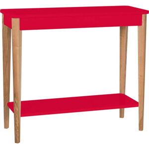 Červený konzolový stolek Ragaba Ashme, šířka 85 cm
