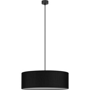 Černé závěsné svítidlo Bulb Attack Doce XL, ⌀ 45 cm