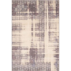 Béžový vlněný koberec 200x300 cm Braids – Agnella