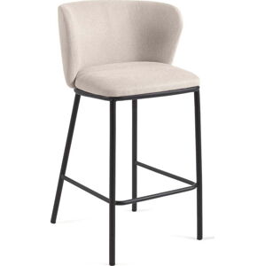 Krémové barové židle v sadě 2 ks 92 cm Ciselia – Kave Home