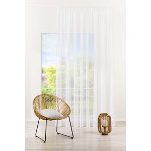 Bílá záclona 300x260 cm Plano – Mendola Fabrics