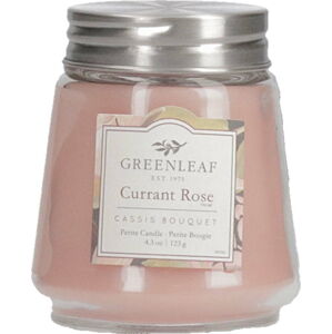 Svíčka ze sojového vosku Greenleaf Rose, doba hoření 30 - 40 hodin