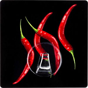 Samodržící háček Wenko Static-Loc Hot Pepper