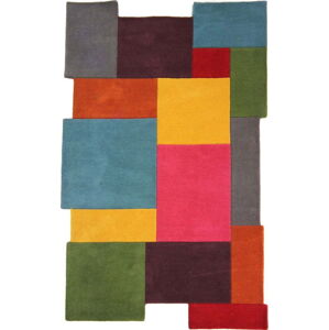 Vlněný koberec Flair Rugs Collage, 90 x 150 cm