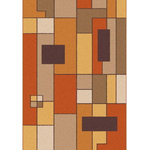 Oranžovohnědý koberec Universal Boras Rust, 57 x 110 cm