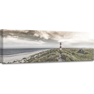 Obraz Styler Canvas By The Sea Beacon View, 45 x 140 cm