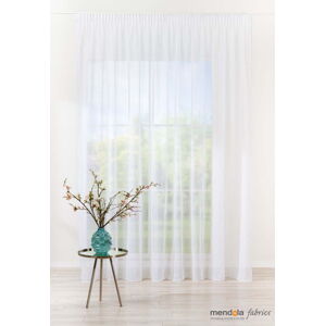 Bílá záclona 140x260 cm Michelle – Mendola Fabrics