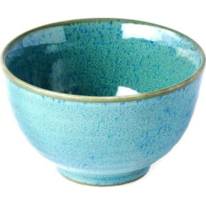 Tyrkysově modrý keramický šálek MIJ Peacock, ø 9 cm