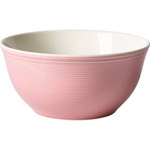 Růžová porcelánová miska Like by Villeroy & Boch Group, 0,75 l