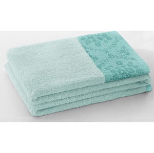 Světle modrý froté bavlněný ručník 30x50 cm Crea – AmeliaHome