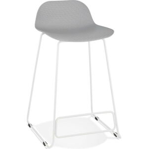 Šedá barová židle Kokoon Slade Mini, výška sedu 66 cm