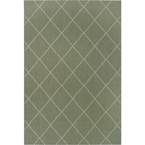 Zelený venkovní koberec Ragami London, 80 x 150 cm