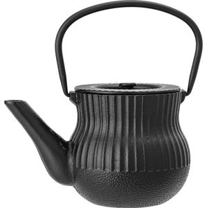 Černá litinová čajová konvice Bloomingville Luca, 850 ml