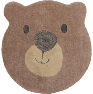 Dětský koberec Flair Rugs Bear Face, ø 70 cm
