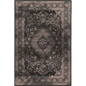 Tmavě šedý vlněný koberec 100x180 cm Zana – Agnella