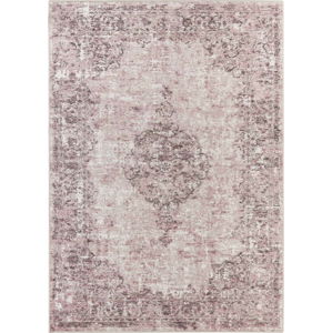 Tmavě růžový koberec Elle Decor Pleasure Vertou, 120 x 170 cm