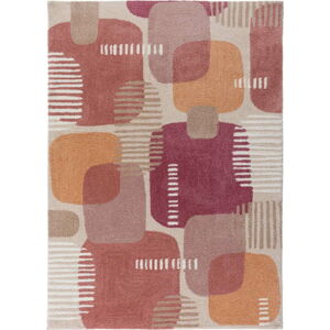 Šedo-růžový koberec Flair Rugs Pop, 160 x 230 cm