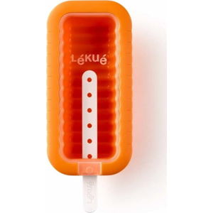 Oranžová silikonová forma na zmrzlinu Lékué Iconic