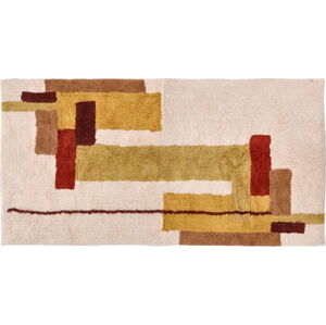 Oranžový bavlněný koberec 180x90 cm Lau - Villa Collection