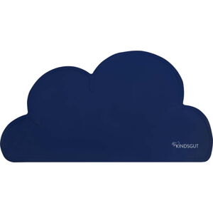 Tmavě modré silikonové prostírání Kindsgut Cloud, 49 x 27 cm