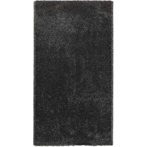 Tmavě šedý koberec Universal Velur, 57 x 110 cm