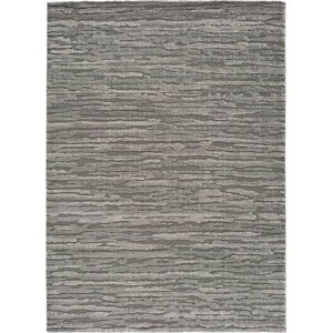 Šedý koberec Universal Yen Lines, 80 x 150 cm