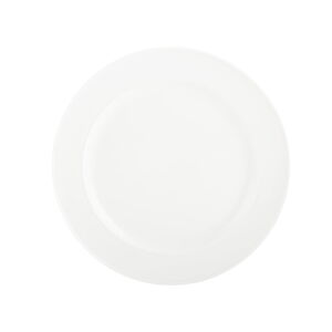 Bílý porcelánový talíř Mikasa Ridget, ø 29 cm
