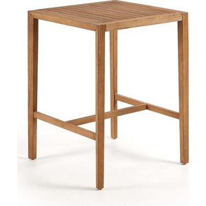Příruční stolek z eukalyptového dřeva La Forma Cybille, 80 x 80 cm