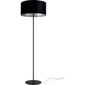 Černostříbrná stojací lampa Sotto Luce Mika, ⌀ 40 cm