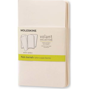 Krémový zápisník Moleskine Volant, 80 stran