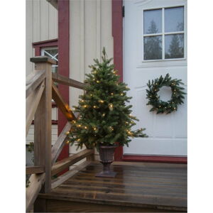 Umělý vánoční stromeček s LED osvětlením Star Trading Byske, výška 120 cm
