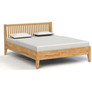 Dvoulůžková postel z dubového dřeva 140x200 cm Odys - The Beds
