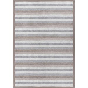 Šedý oboustranný koberec Narma Treski Linen, 100 x 160 cm