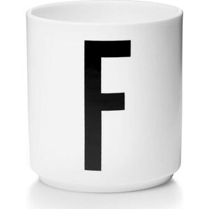 Bílý porcelánový hrnek Design Letters Personal F