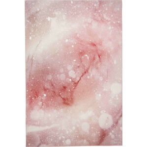 Růžový koberec Think Rugs Rose, 120 x 170 cm