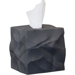 Černý box na kapesníčky Essey Wipy Cube