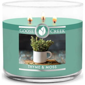 Vonná svíčka v dóze Goose Creek Thyme & Moss, 35 hodin hoření