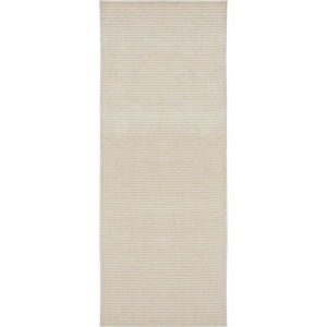 Světle krémový běhoun Mint Rugs Shine, 80 x 250 cm