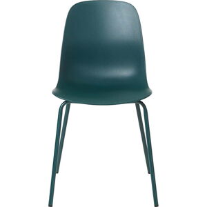 Tyrkysová plastová jídelní židle Whitby – Unique Furniture
