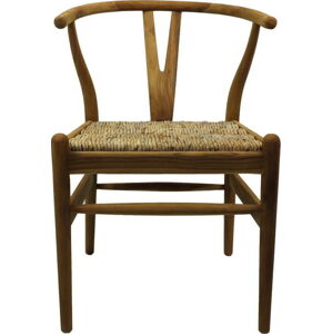 Jídelní židle z teakového dřeva Wishbone - HSM collection