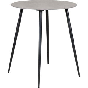 Šedý keramický kulatý konferenční stolek ø 60 cm Lazio – House Nordic